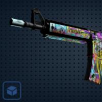 【平台担保 steam平台-CS2装备皮肤交易】M4A4（StatTrak™） | 活色生香 (崭新出厂)【自动发货 0秒入库】