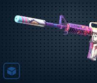 【平台担保 steam平台-CS2装备皮肤交易】M4A1消音版 | 蒸汽波 (略有磨损)【自动发货 0秒入库】