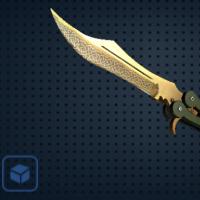 【平台担保 steam平台-CS2装备皮肤交易】蝴蝶刀（★ StatTrak™） | 传说 (略有磨损)【自动发货 0秒入库】