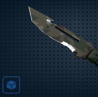 【平台担保 steam平台-CS2装备皮肤交易】求生匕首（★） | 森林 DDPAT (略有磨损)【自动发货 0秒入库】