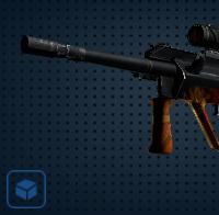 【平台担保 steam平台-CS2装备皮肤交易】AUG | 烈焰巨蟒 (略有磨损)【自动发货 0秒入库】